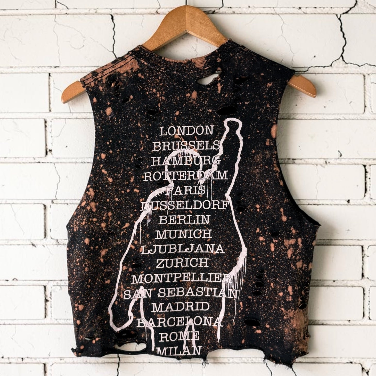 Rage Against The Machine - The Battle Of Los Angeles Cropped Tee