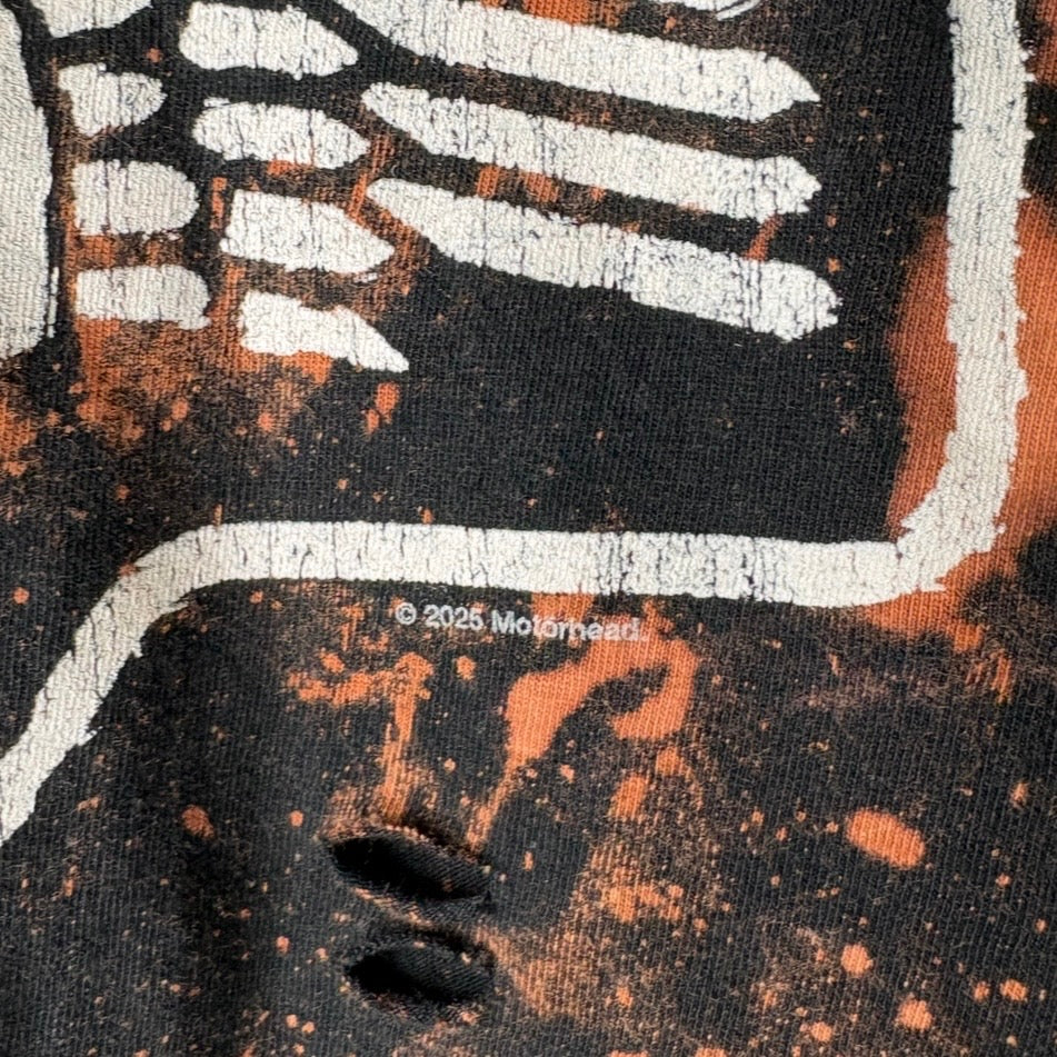 Motörhead Cropped Distressed Band Tee