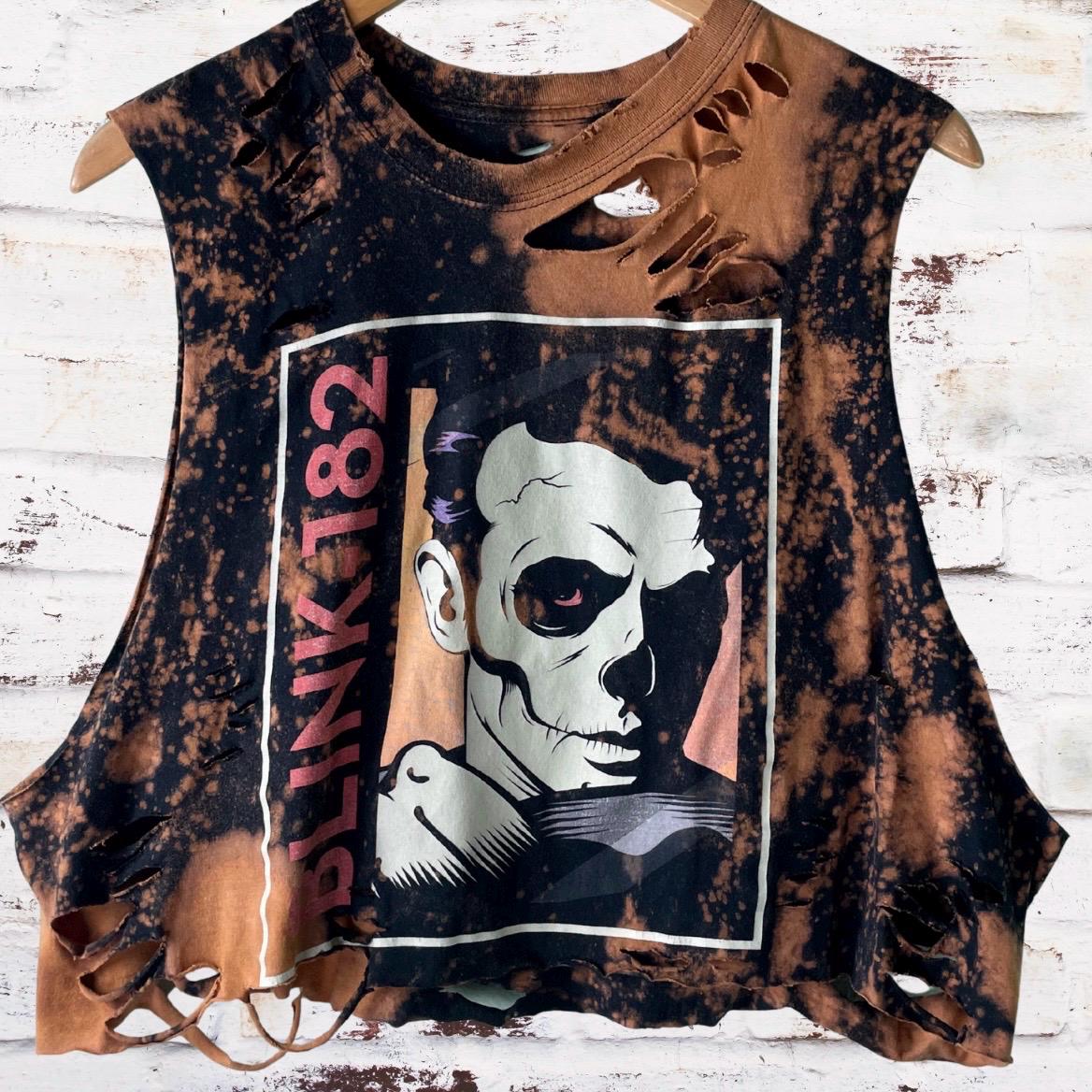 Blink 182 Distressed Tour Tee