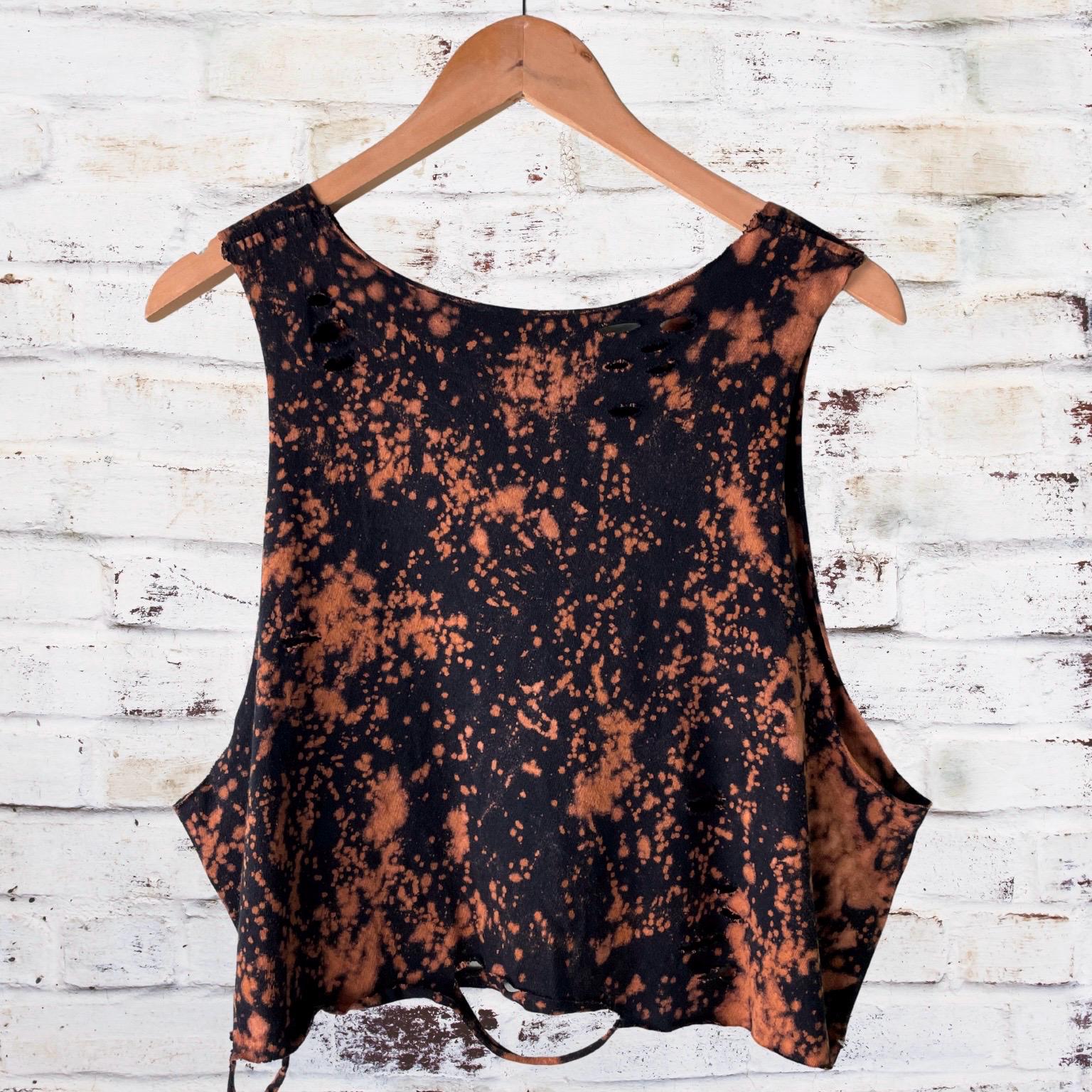 Korn Bleached Distressed Band Shirt