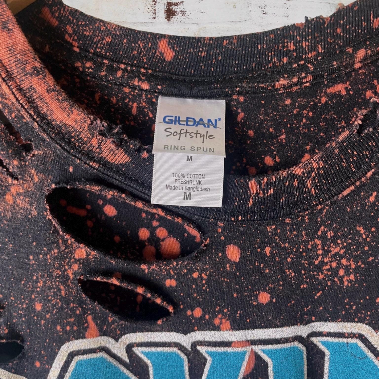 Asking Alexandria - Reckless And Relentless Thrashed Band Shirt