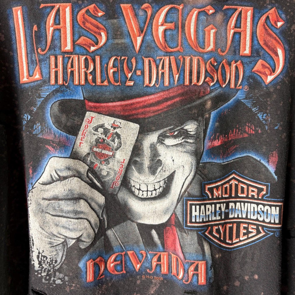 Harley Davidson Las Vegas Cropped Tee