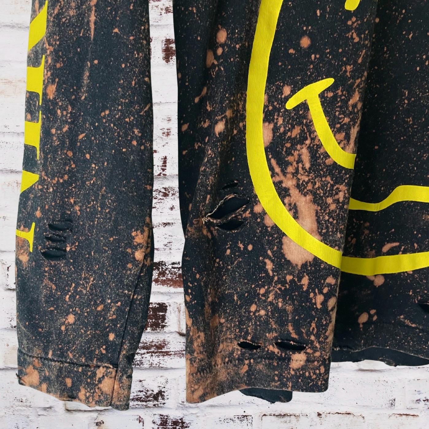 Nirvana Classic Smiley Logo Long Sleeve Tee