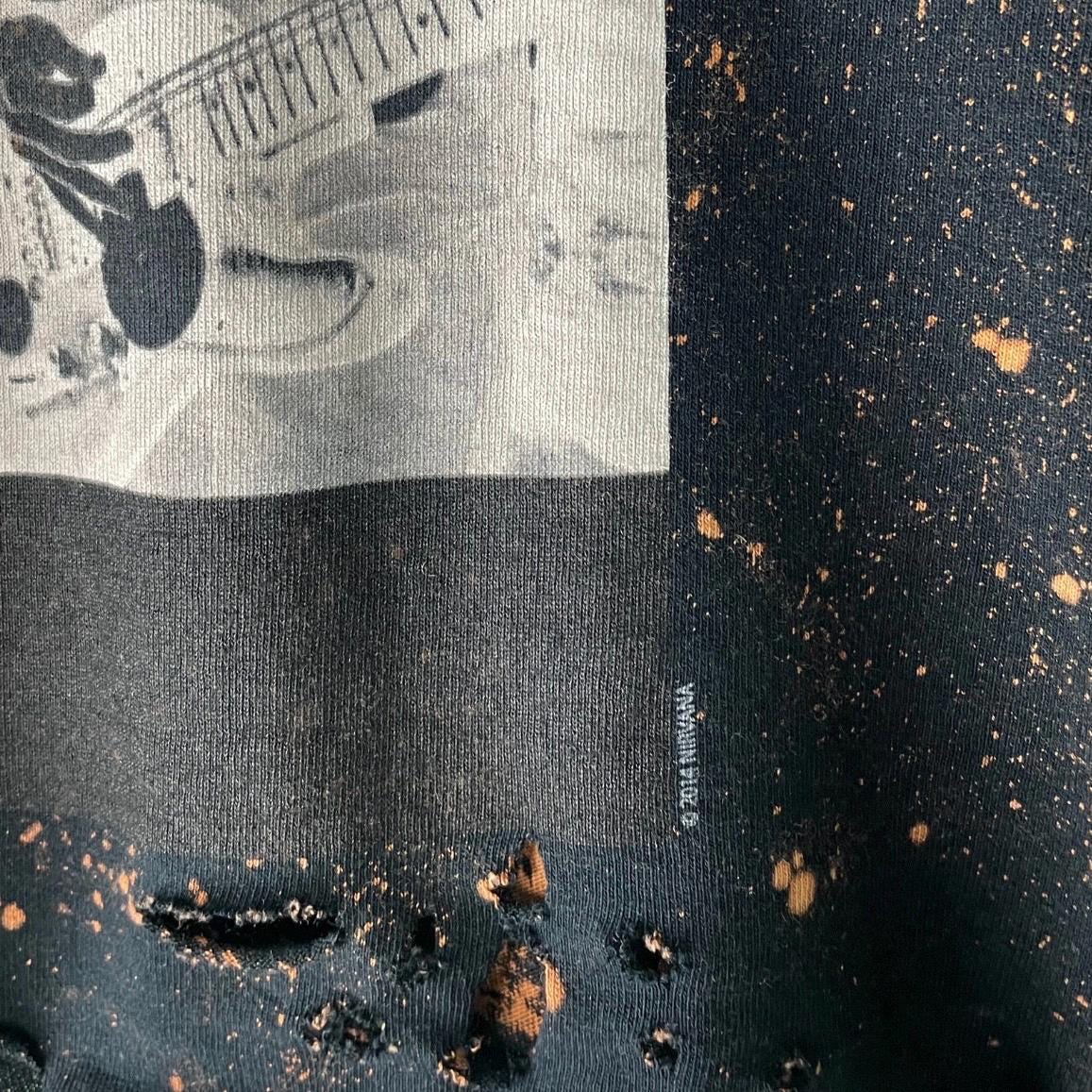 Nirvana - Bleach distressed Custom Band shirt