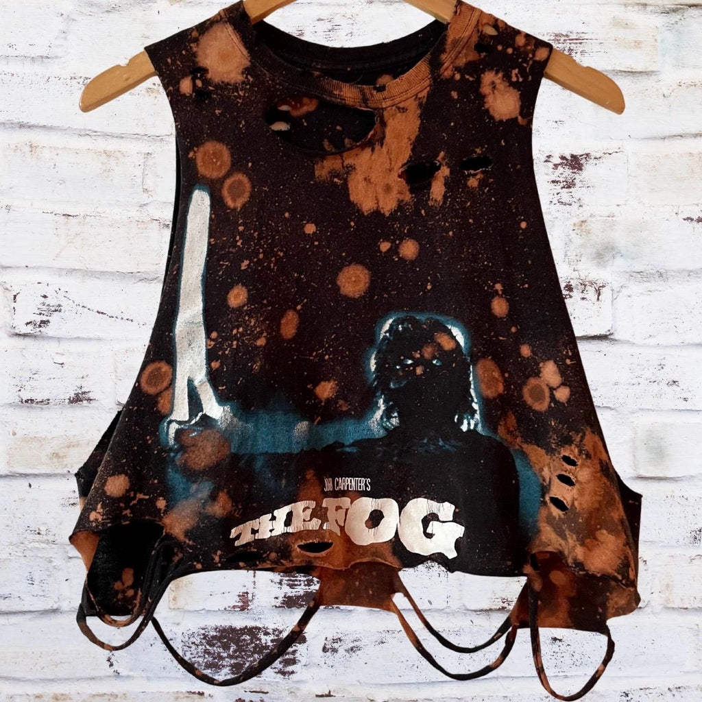 The Fog Distressed Cropped T-Shirt