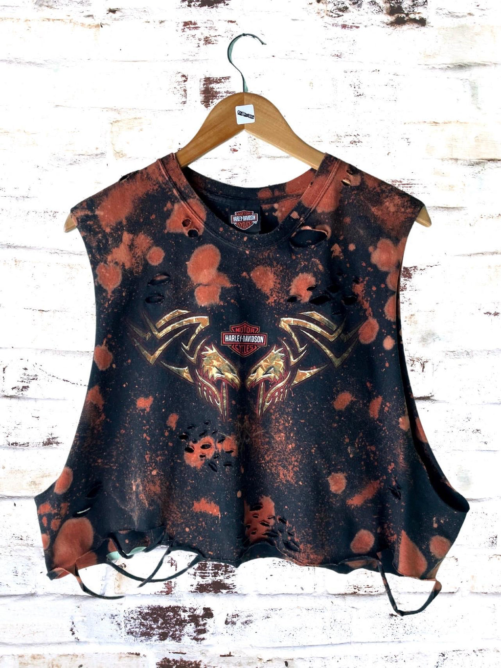 Harley Davidson Maryland Shredded Custom Tee