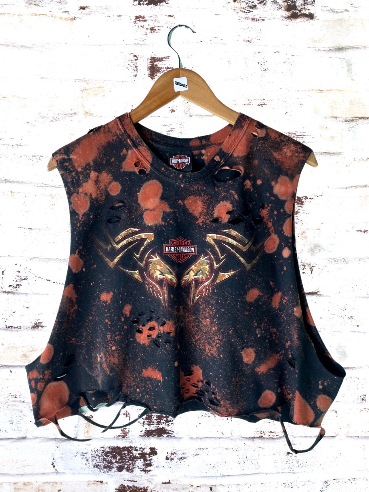 Harley Davidson Maryland Shredded Custom Tee