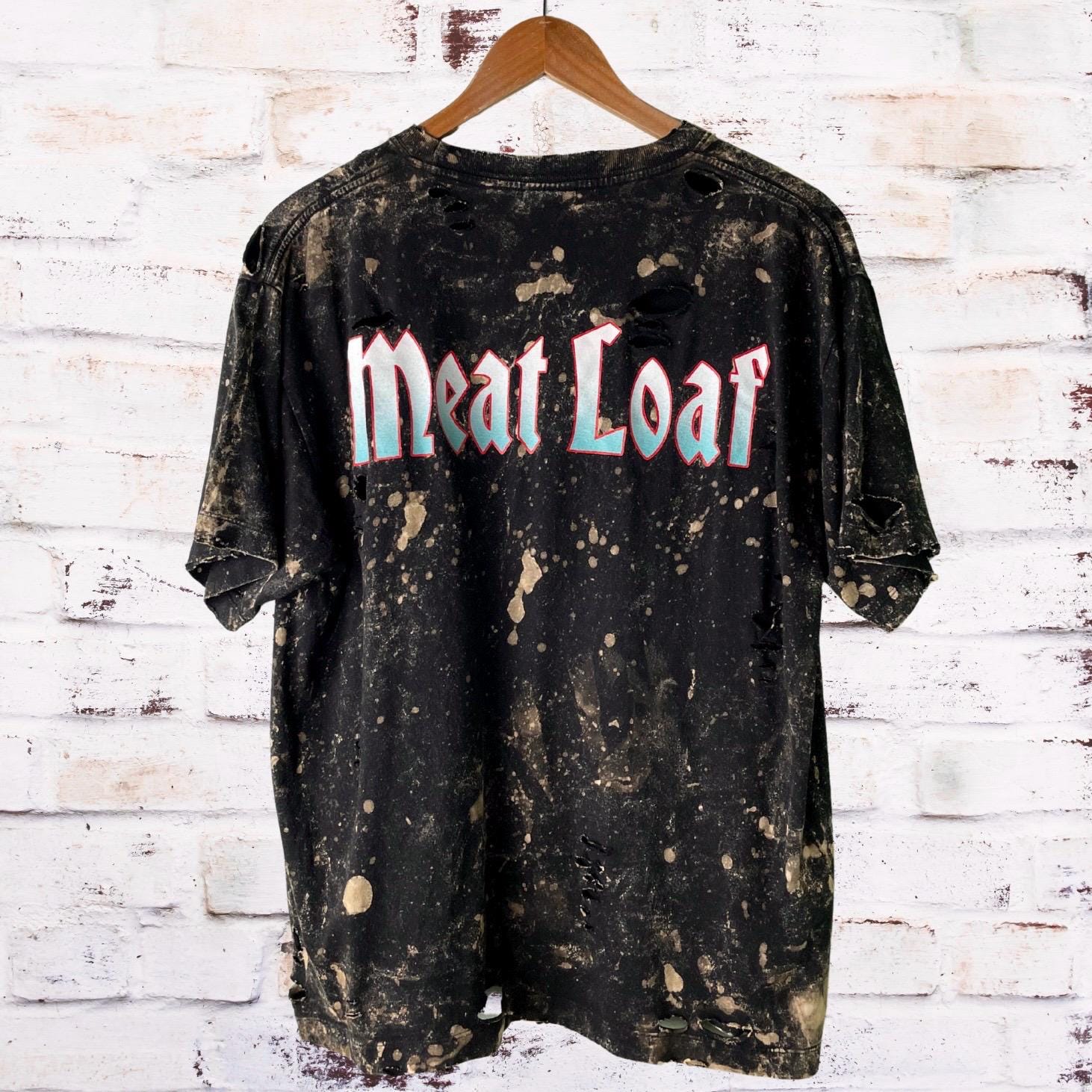 Meat Loaf Distressed Band Shirt