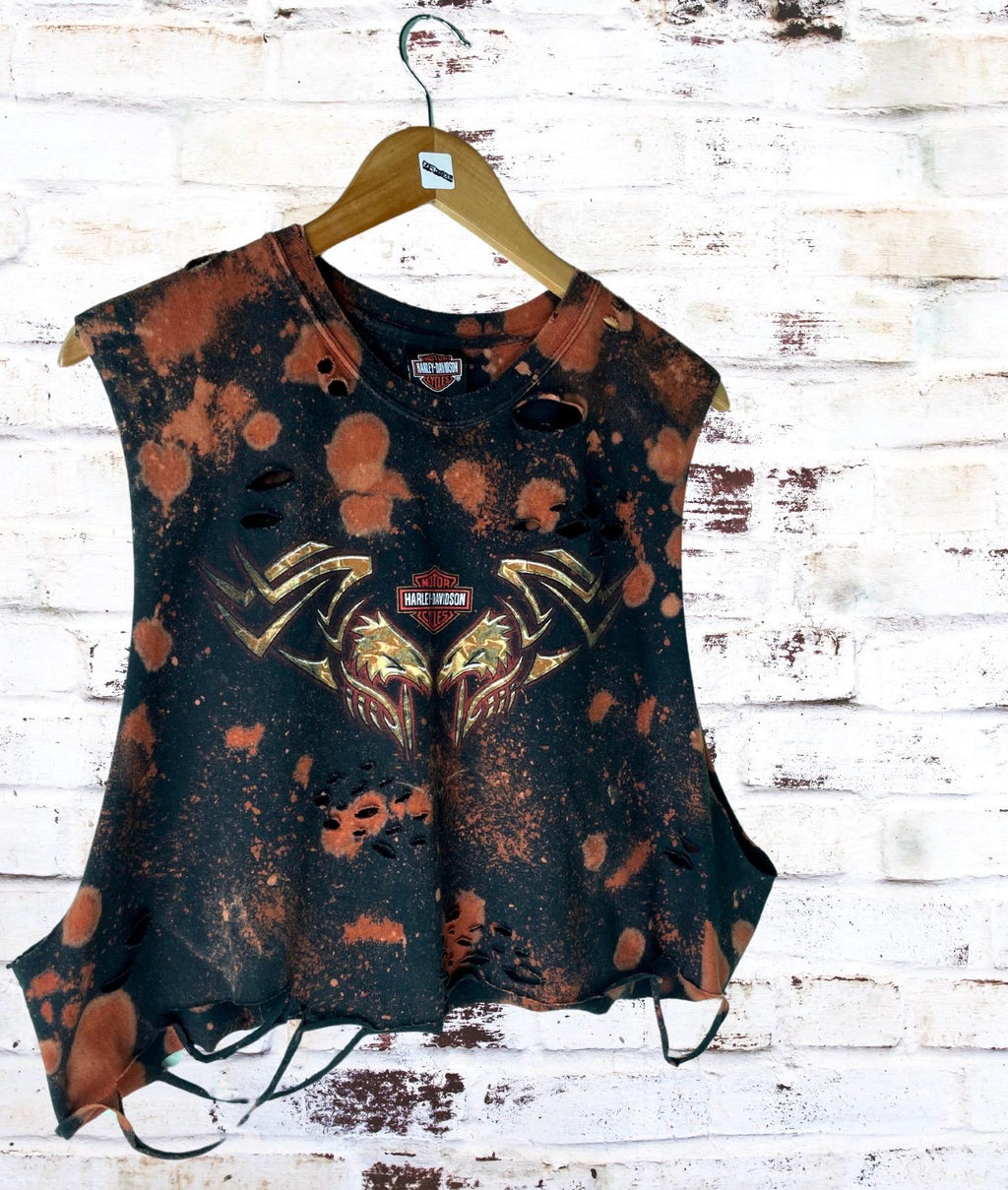 Harley Davidson Maryland Shredded Custom Tee