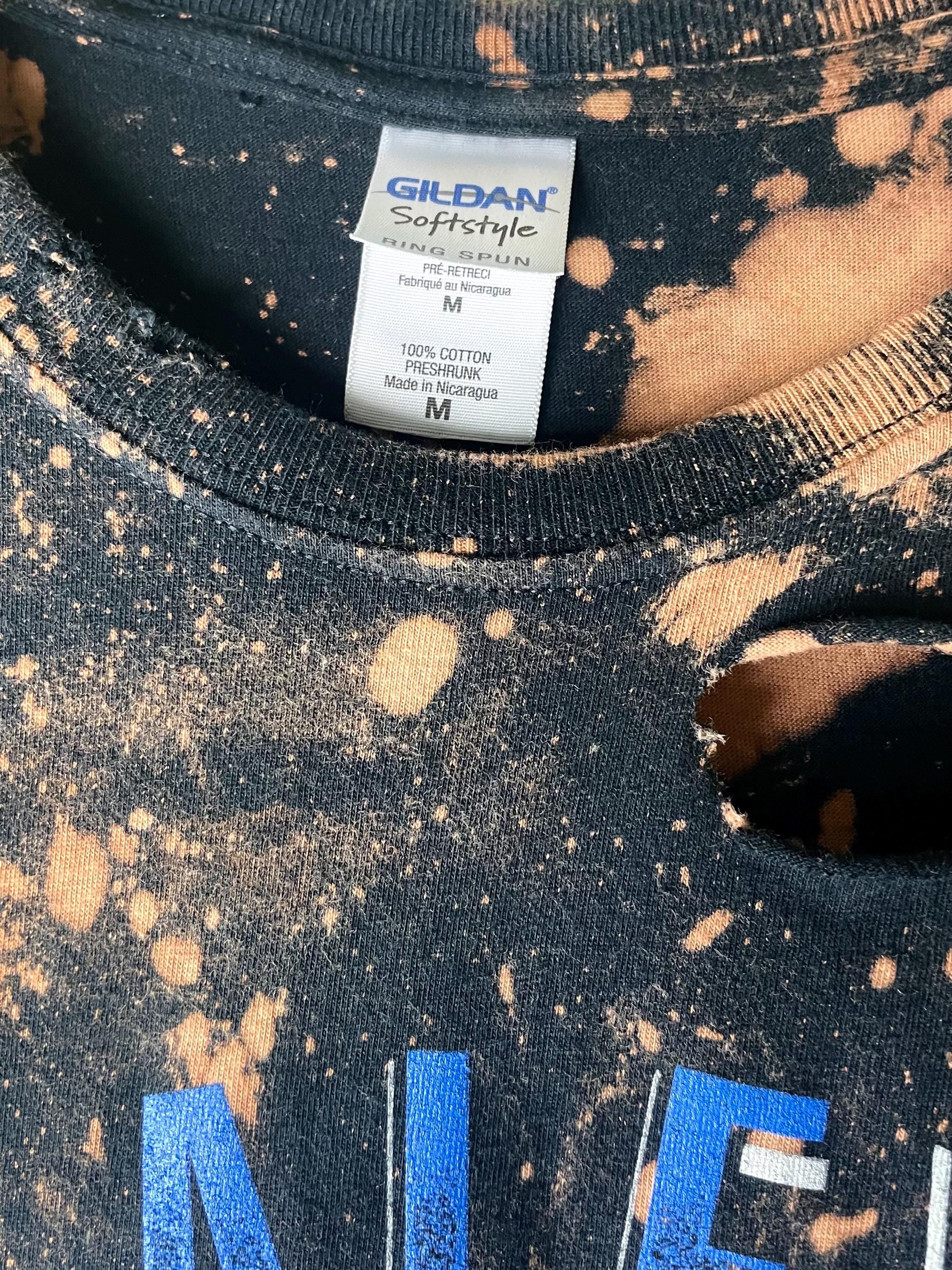 Asking Alexandria Bleached Distressed Band Shirt