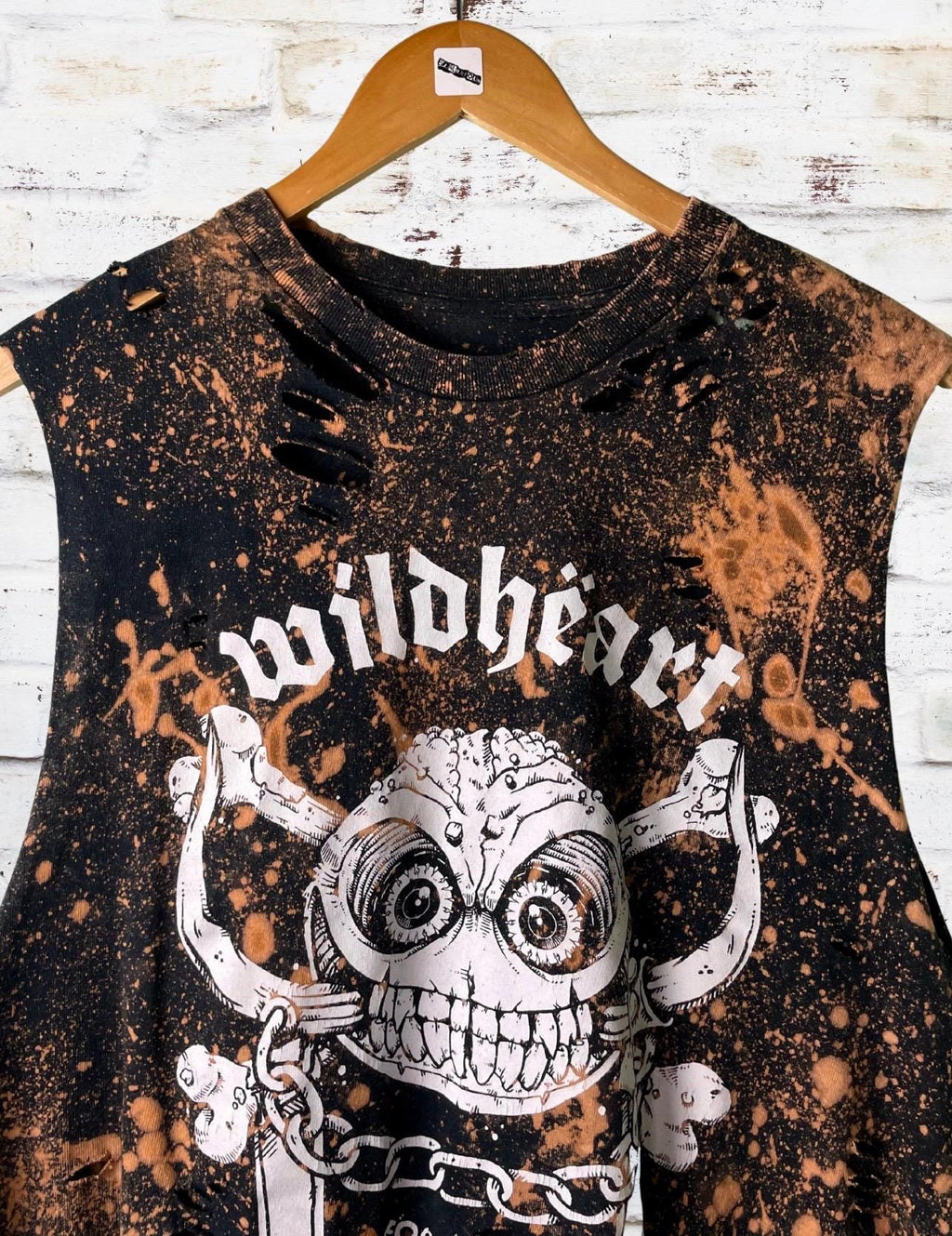 The Wildhearts - Wildheart For Life Bleached Tee