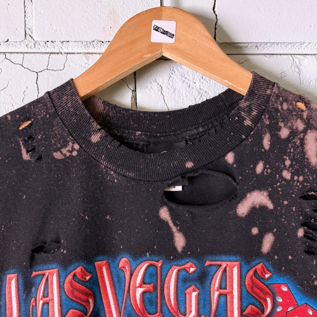 Harley Davidson Las Vegas Bleached Cropped Tee