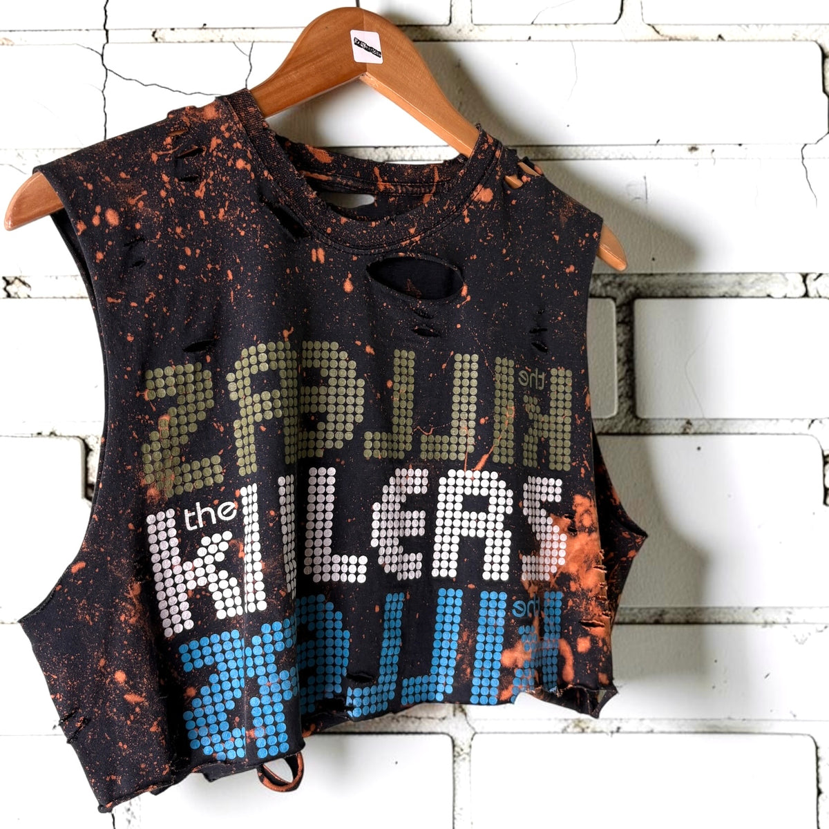 The Killers - Bleached Distressed Band Tee