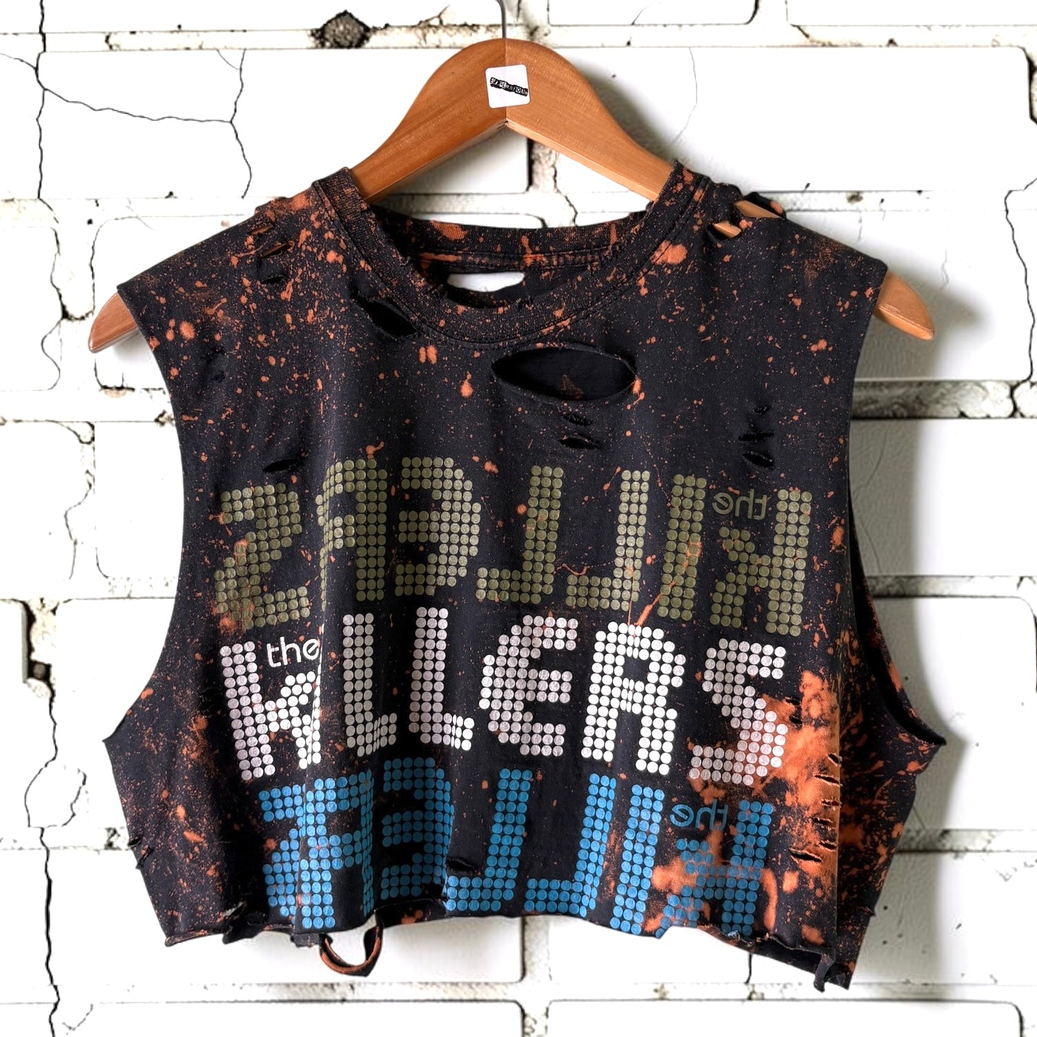 The Killers - Bleached Distressed Band Tee