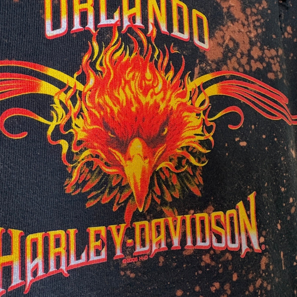 Harley Davidson Orlando Bleached distressed T-Shirt