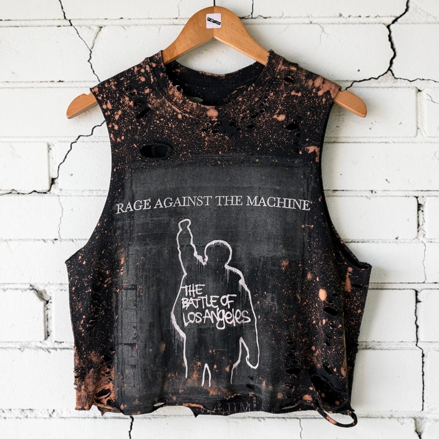 Rage Against The Machine - The Battle Of Los Angeles Cropped Tee