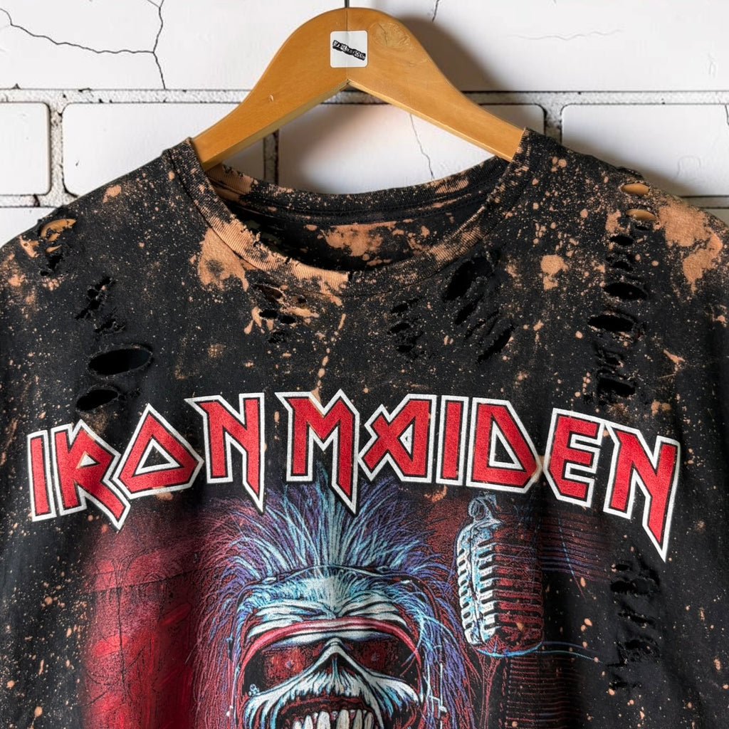Iron Maiden - Killers Bleached Distressed Band Tee