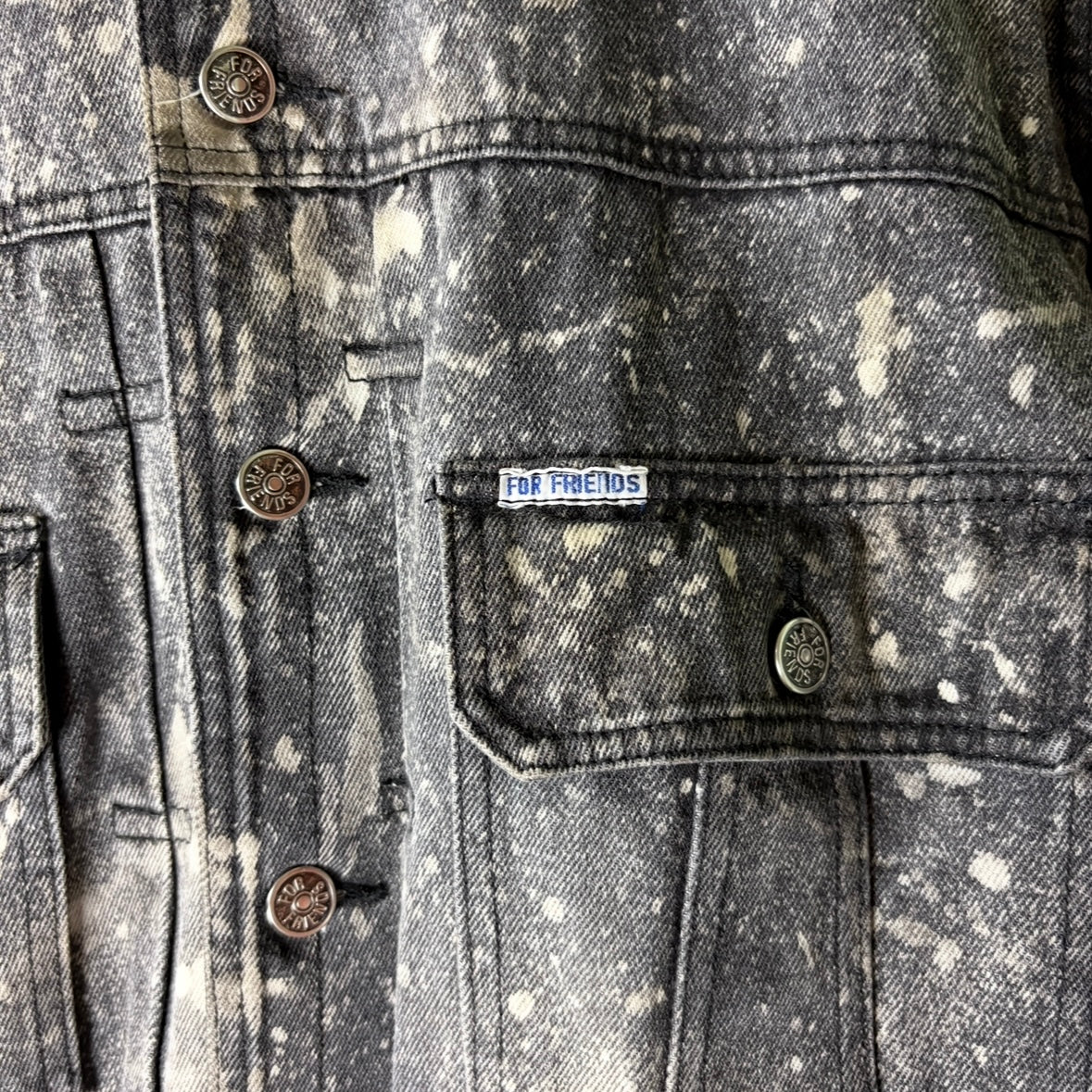 DIY OR DYE - Custom Bleach-Dyed Black Denim Trucker Jacket