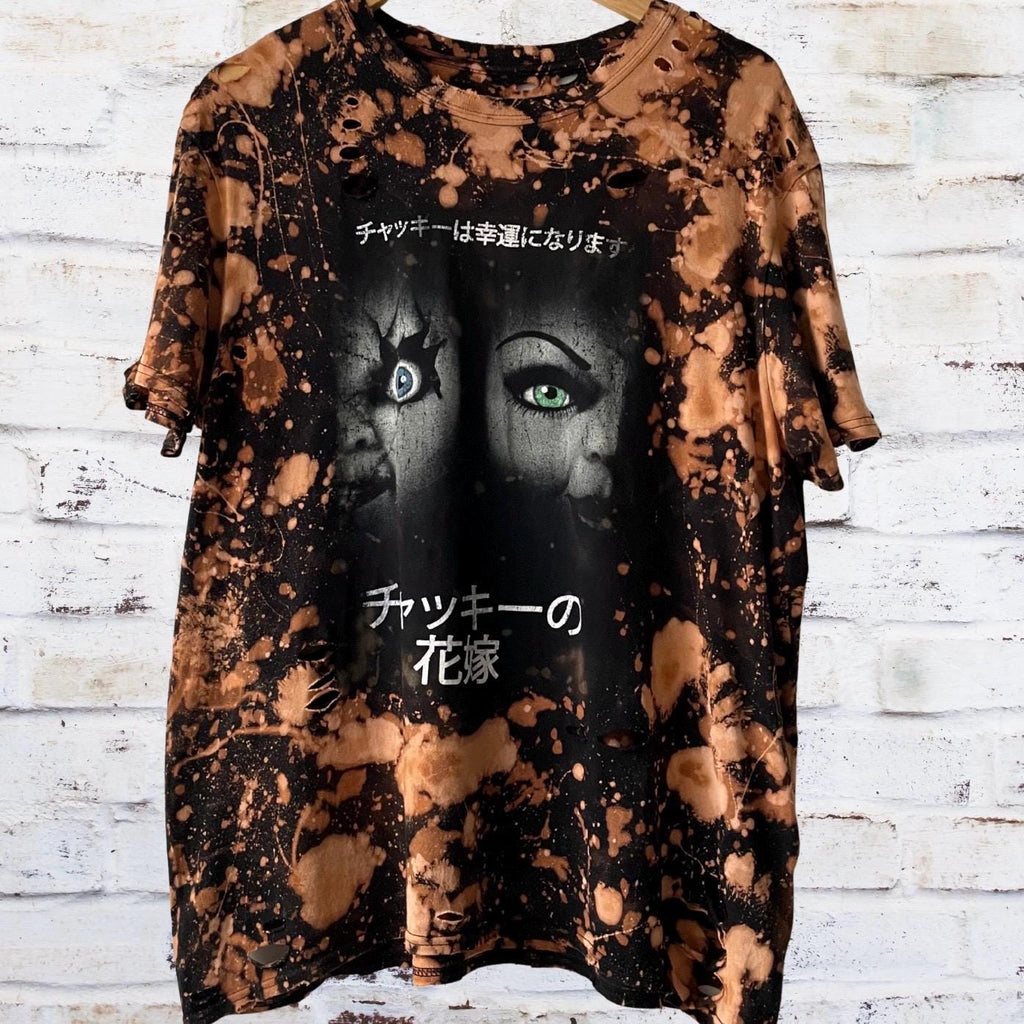 Bride of Chucky Distressed Tee