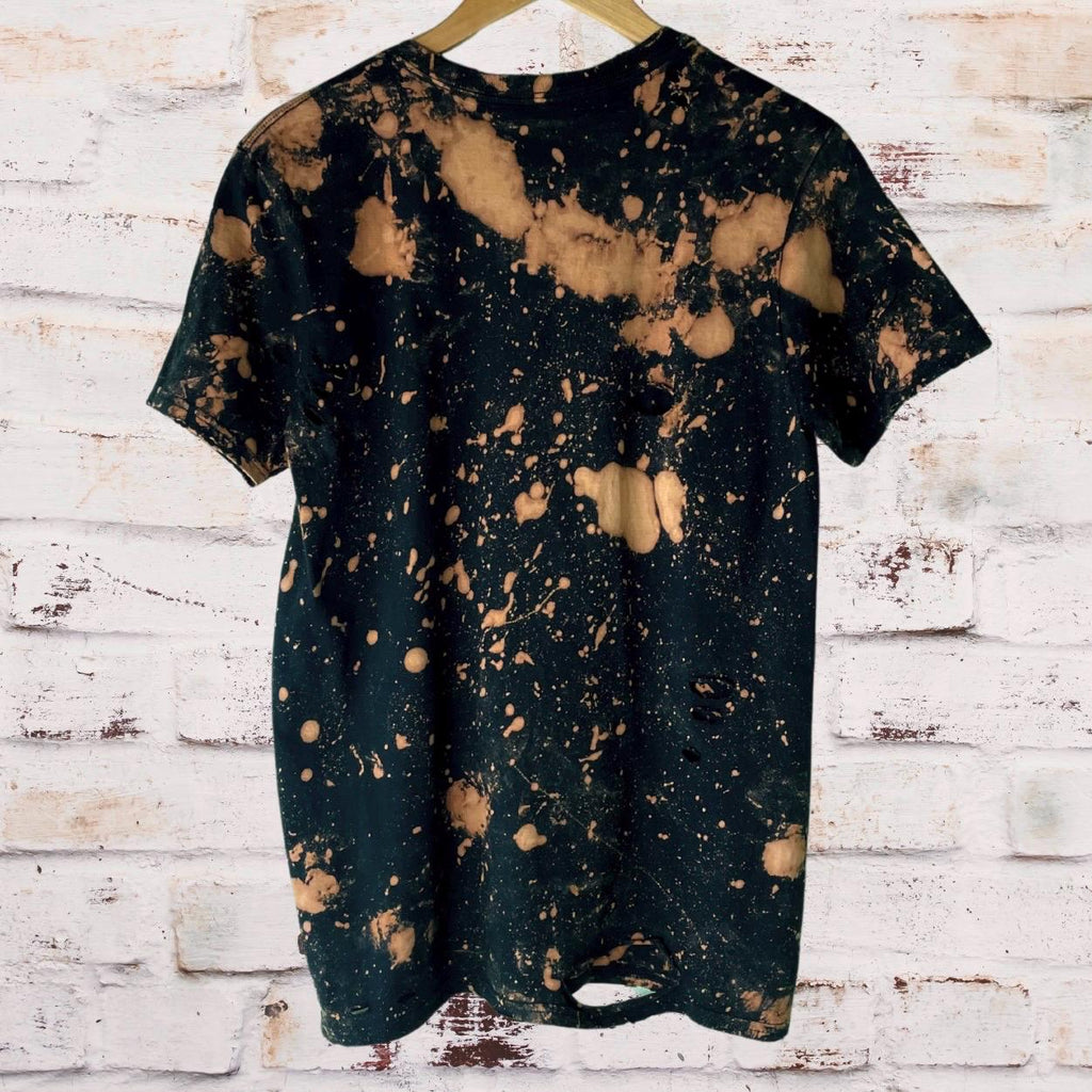 Asking Alexandria Bleached Distressed Band Shirt