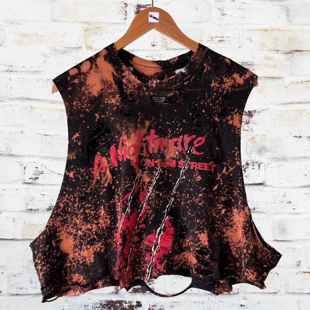 A Nightmare On Elm Street Distressed Horror Tee