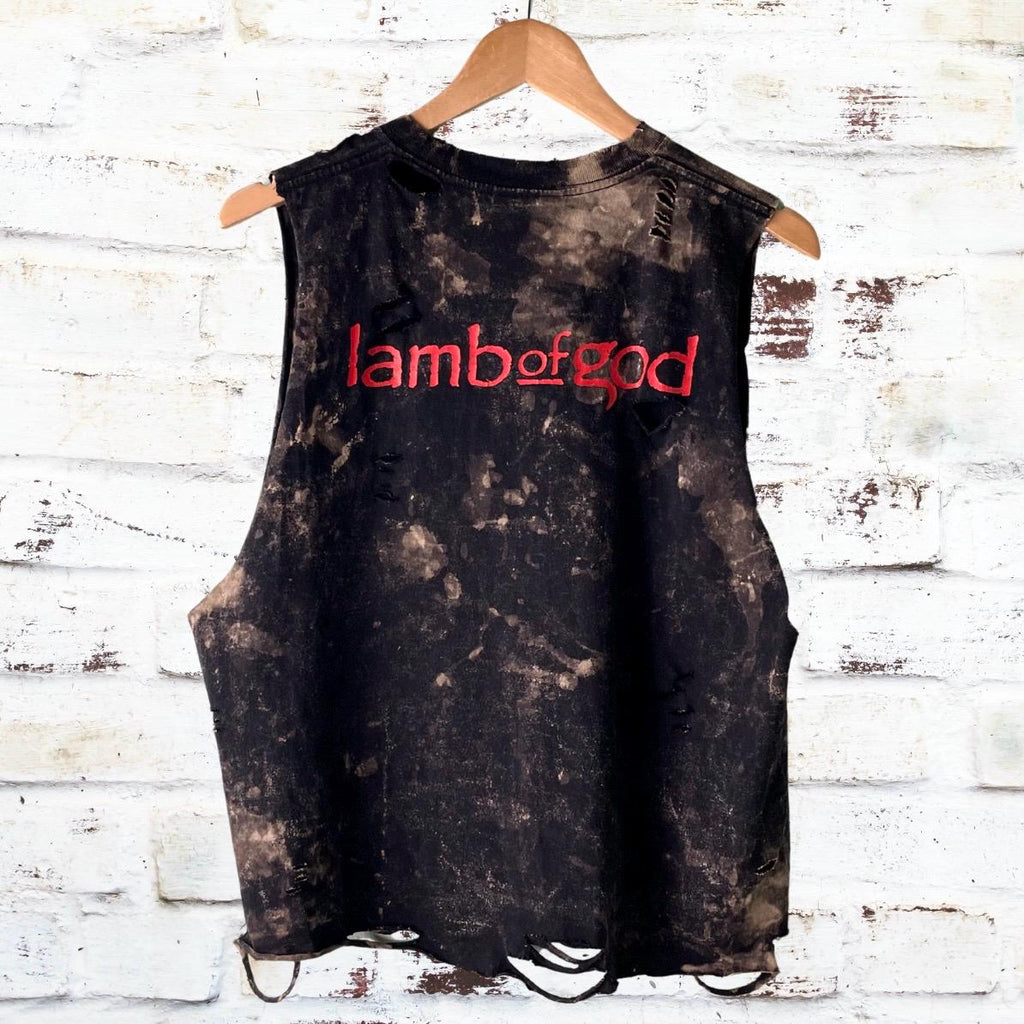 Lamb Of God Distressed Tee