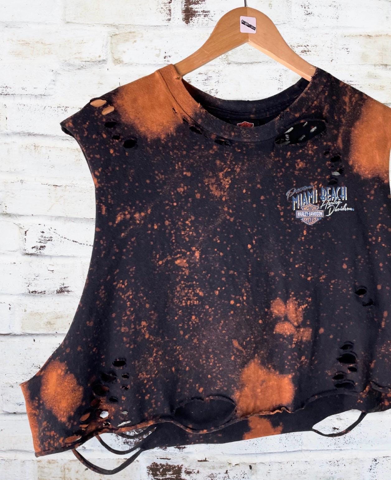 Harley Davidson Miami Distressed T-Shirt