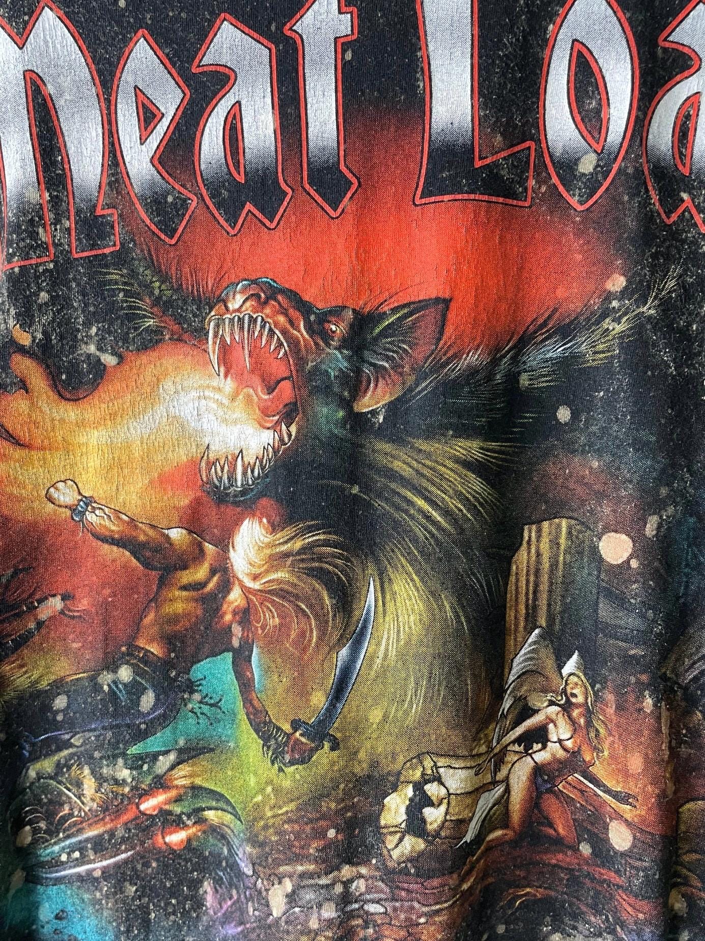 Meat Loaf Distressed Band Shirt