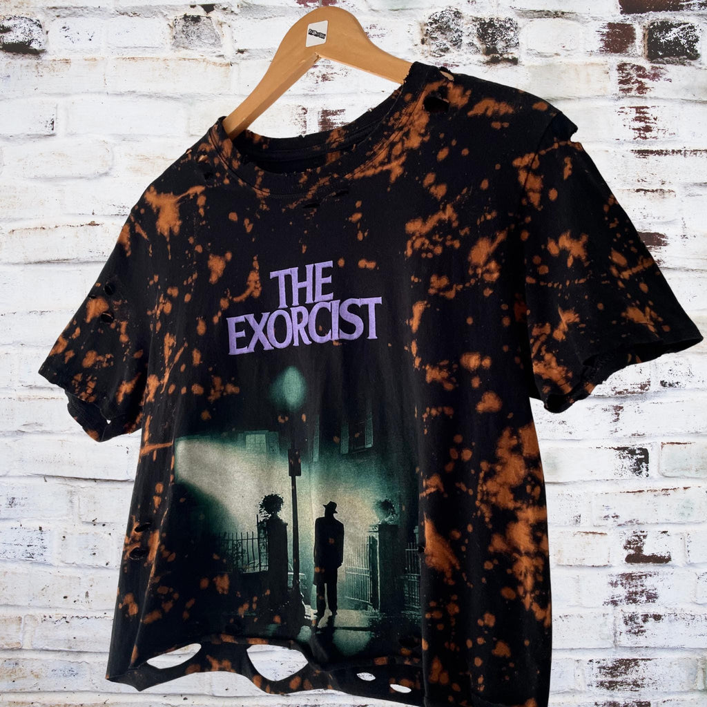 The Exorcist Bleached Distressed T-Shirt