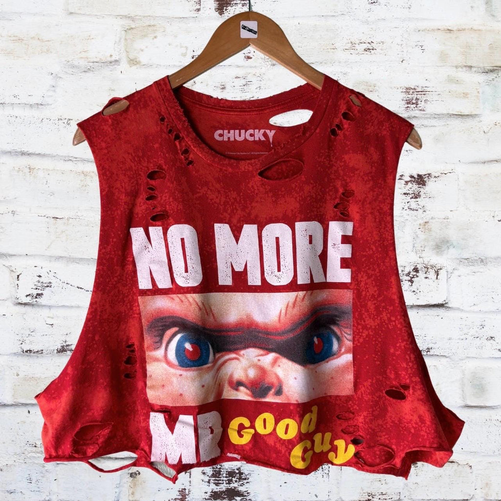 Chucky - No More Mr Good Guy Bleached Distressed Tee