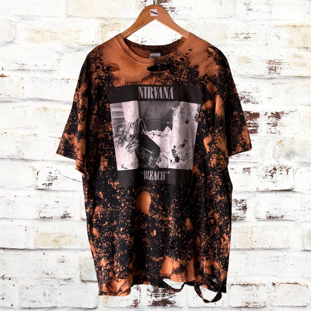 Nirvana Bleach Custom Band Shirt