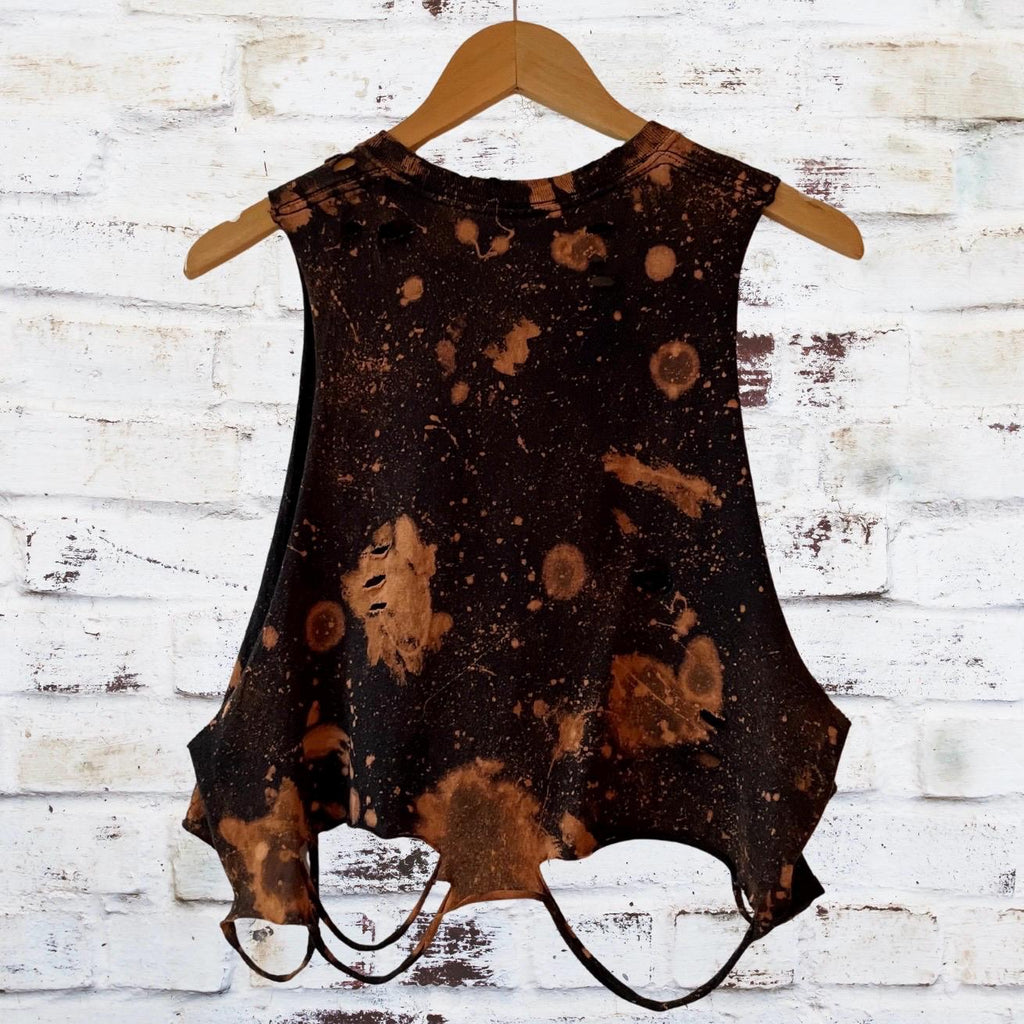 The Fog Distressed Cropped T-Shirt