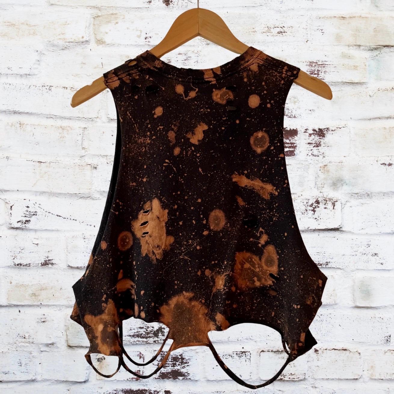 The Fog Distressed Cropped T-Shirt