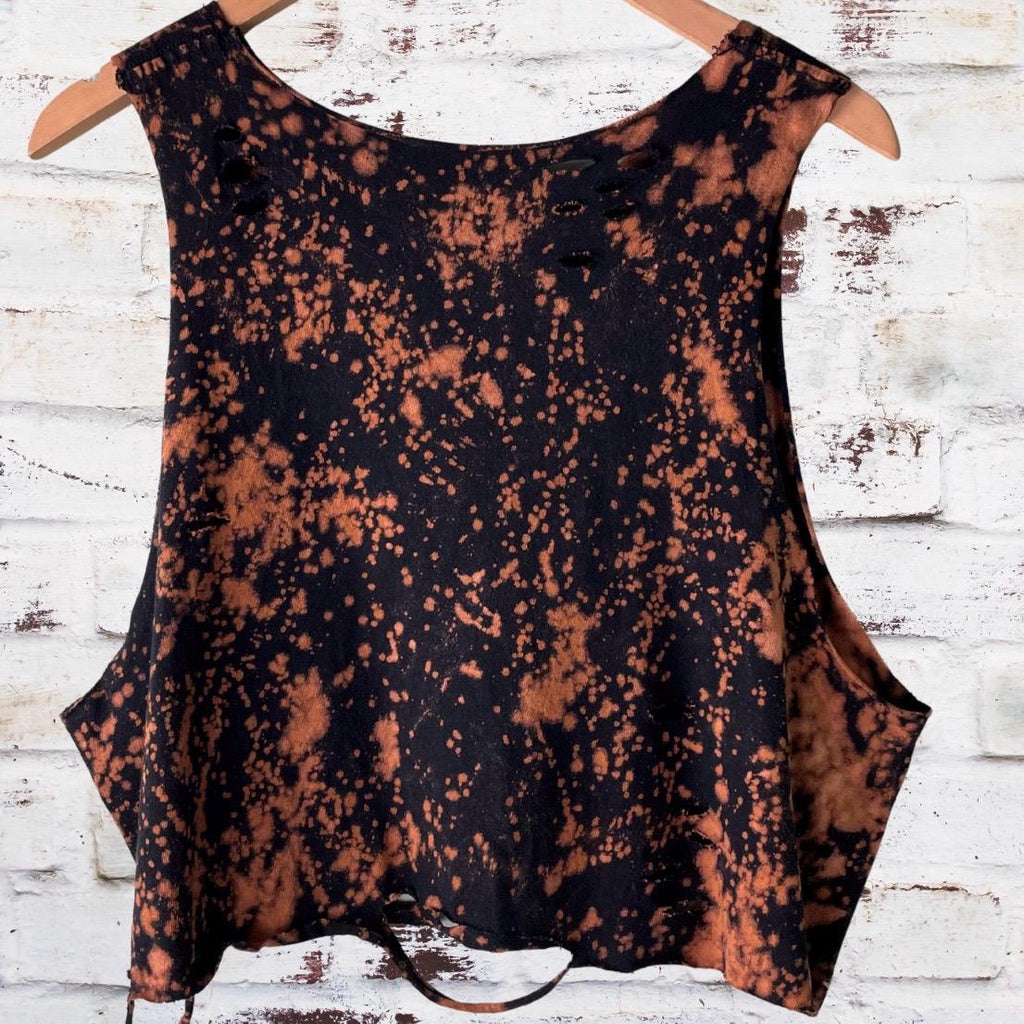 Korn Bleached Distressed Band Shirt