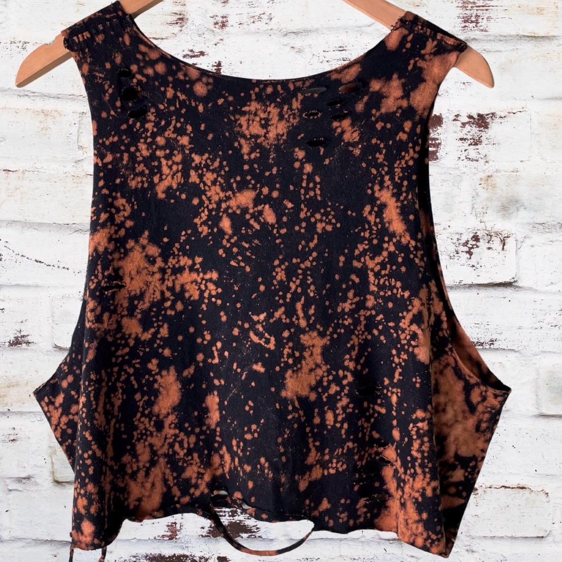 Korn Bleached Distressed Band Shirt