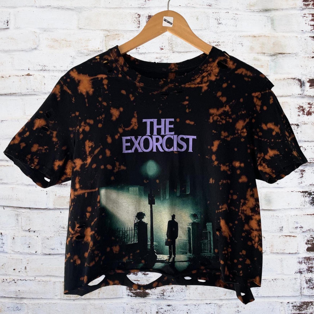 The Exorcist Bleached Distressed T-Shirt