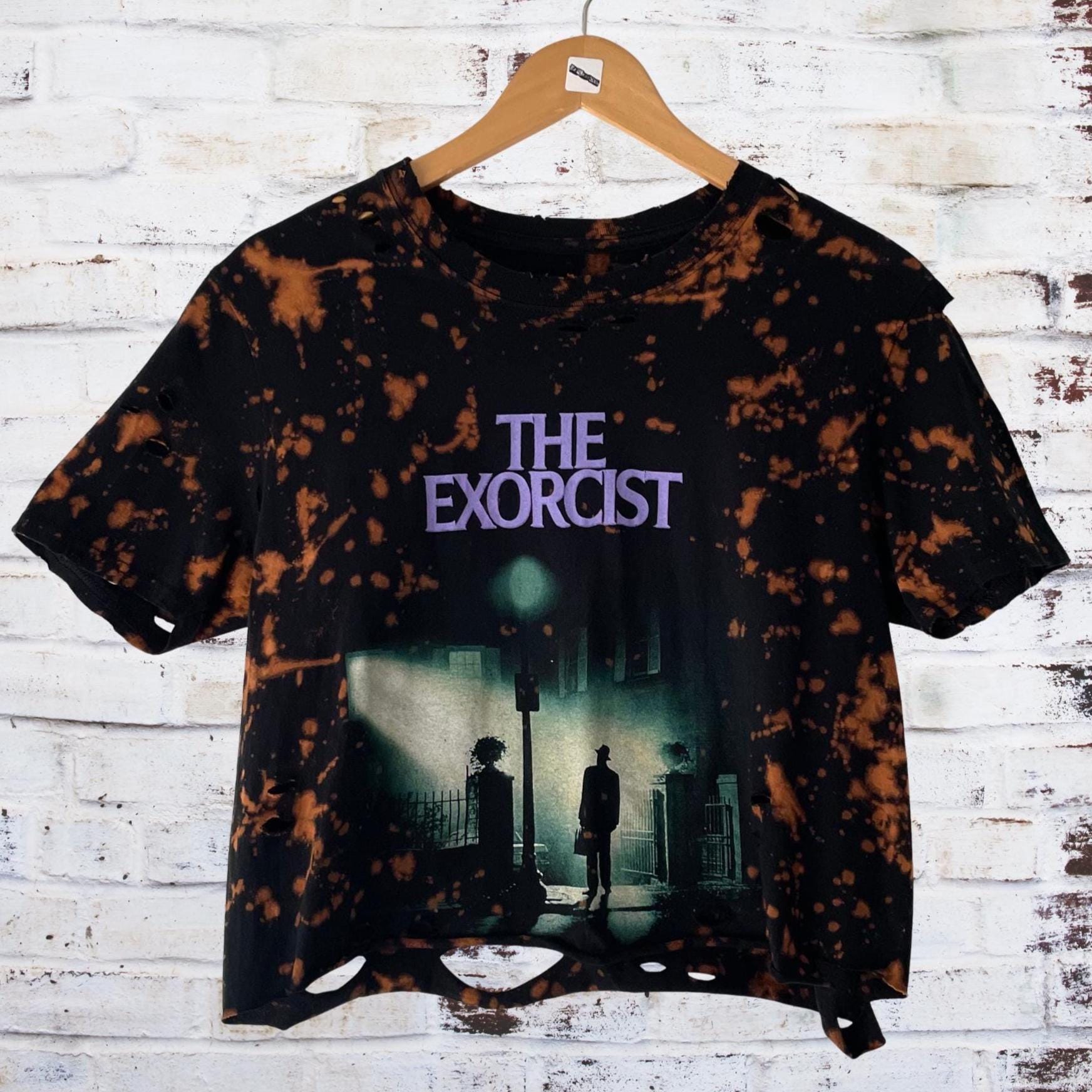 The Exorcist Bleached Distressed T-Shirt