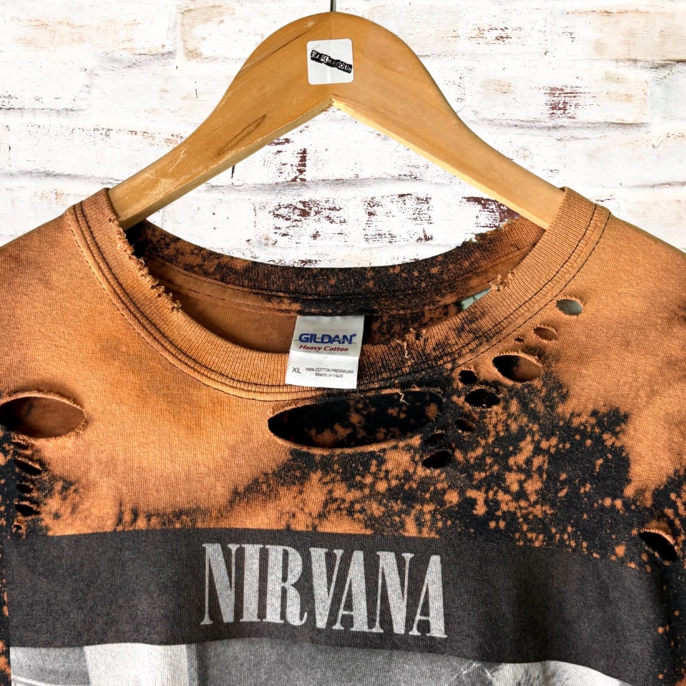 Nirvana Bleach Custom Band Shirt