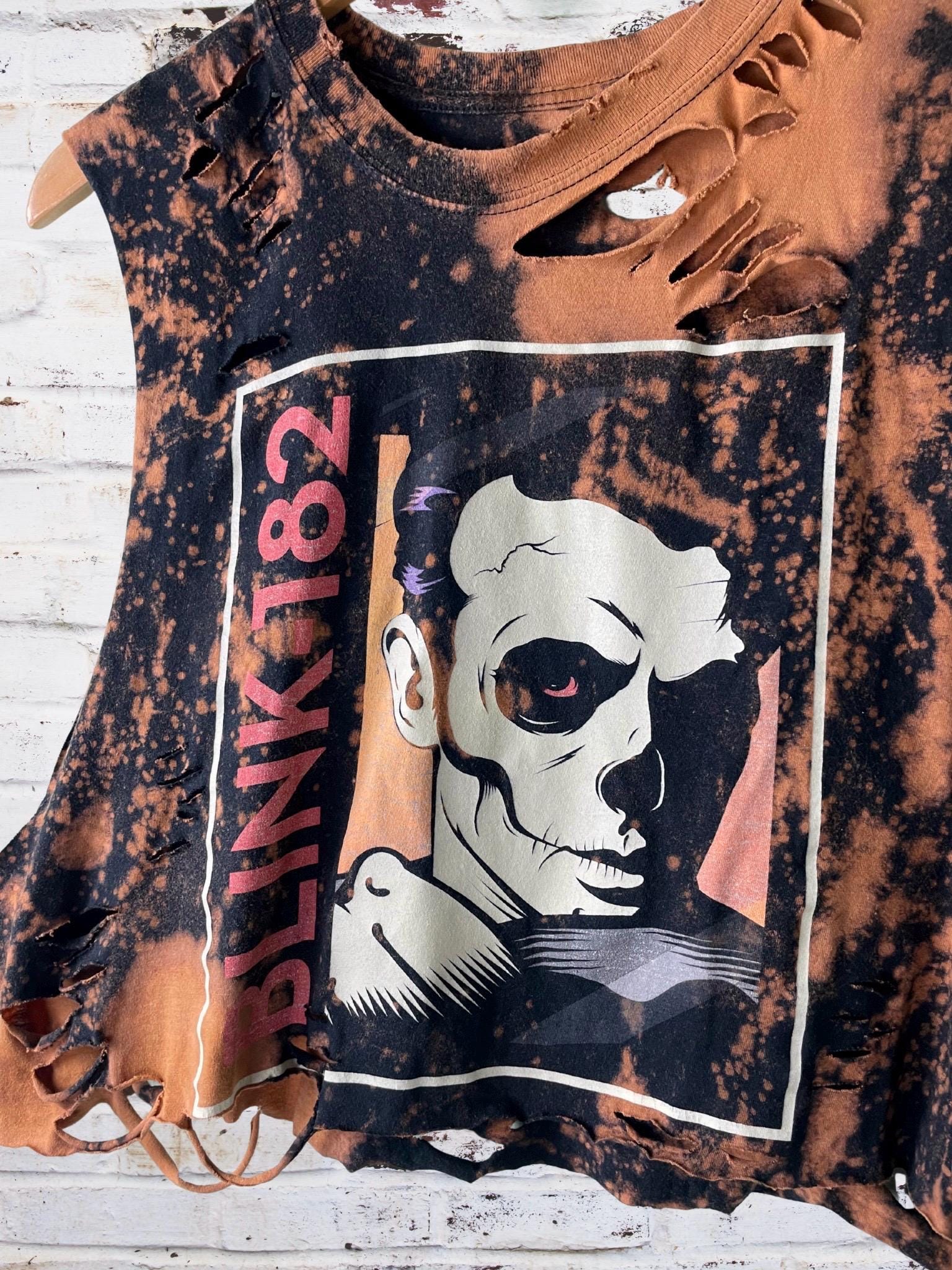 Blink 182 Distressed Tour Tee