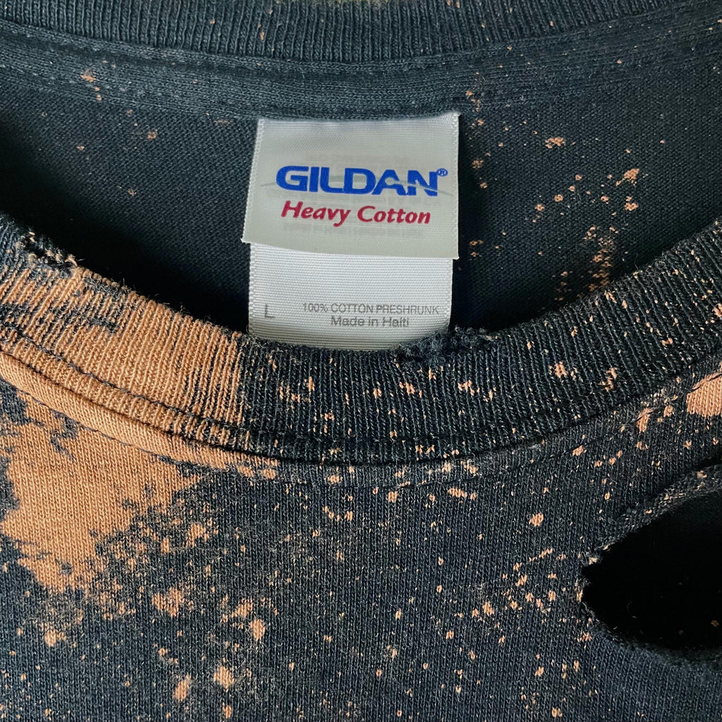 Asking Alexandria Distressed Shredded Tee