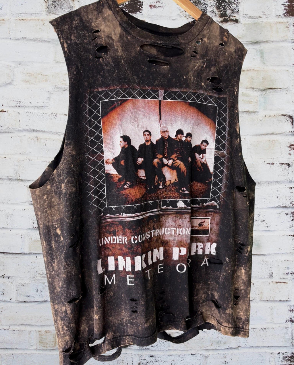 Linkin Park Meteora Distressed Band Shirt