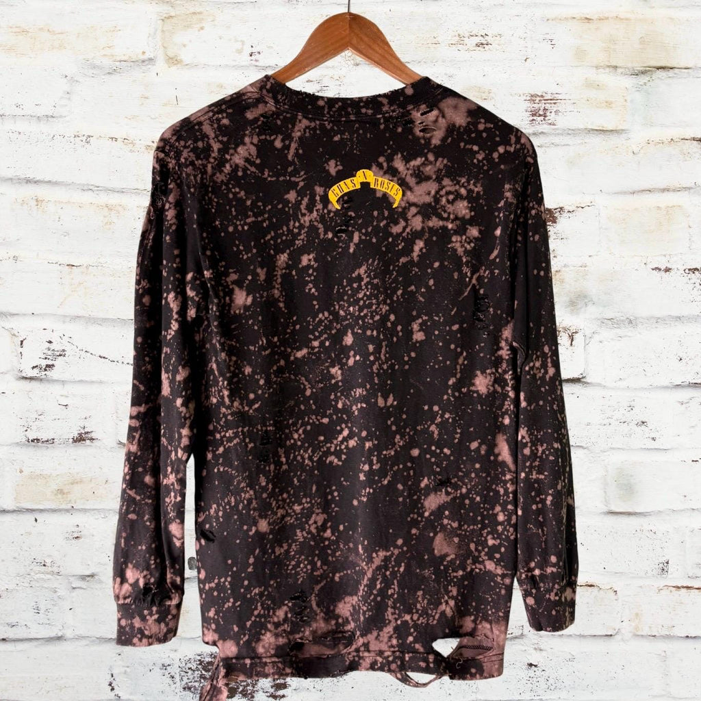 Harley Davidson Guns N Roses Bleached Shredded Tee
