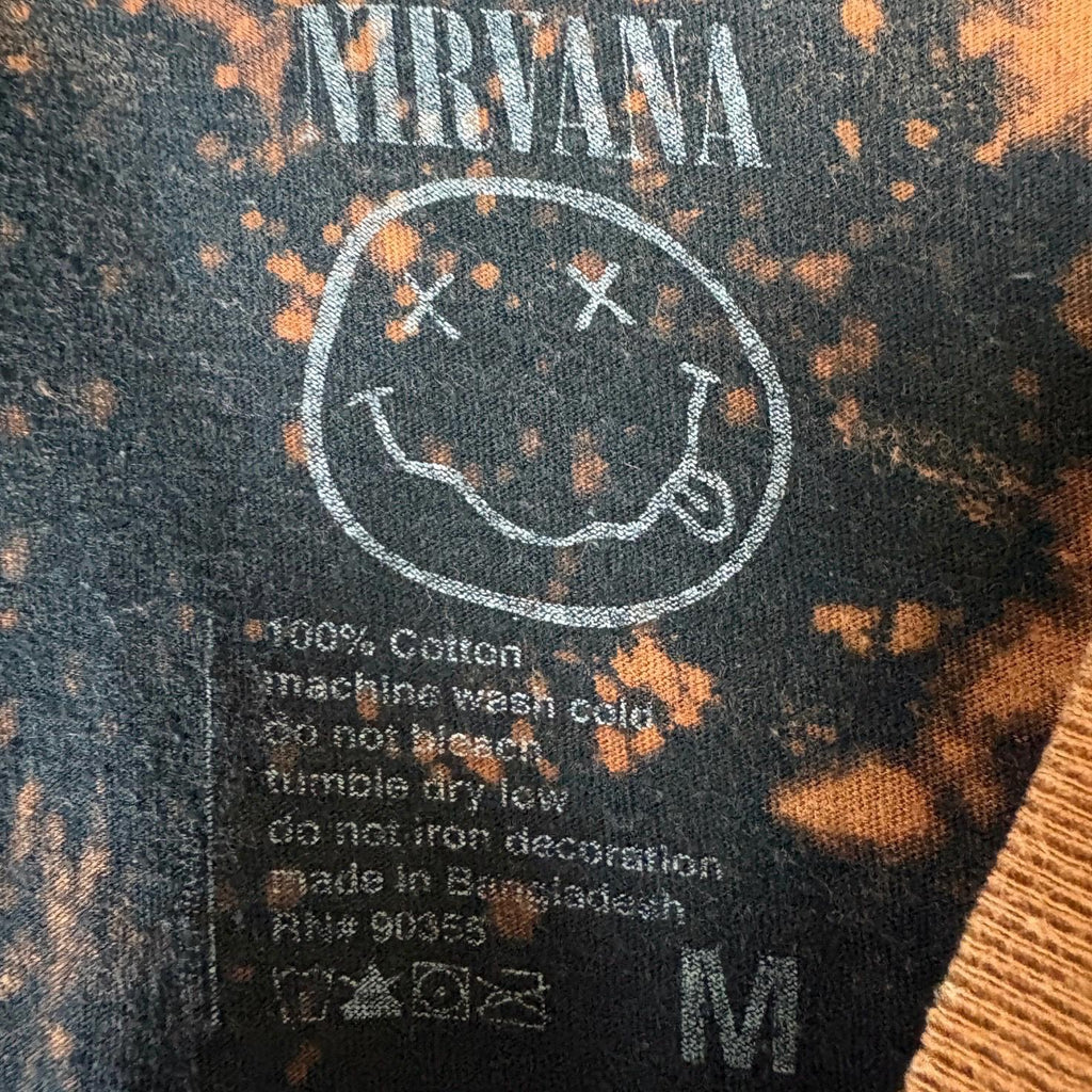 Nirvana Nevermind Bleached Custom Band Tee