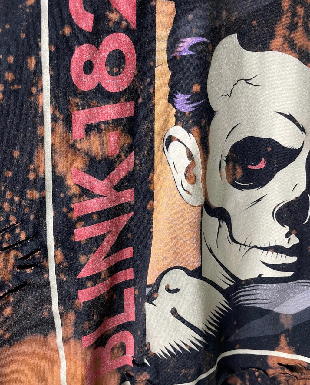 Blink 182 Distressed Tour Tee
