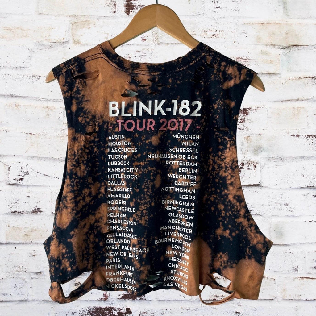 Blink 182 Distressed Tour Tee