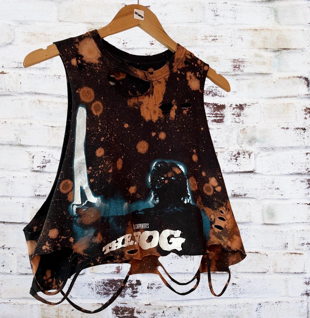 The Fog Distressed Cropped T-Shirt