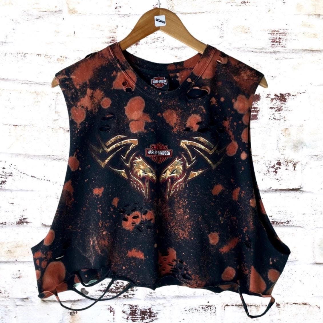 Harley Davidson Maryland Shredded Custom Tee