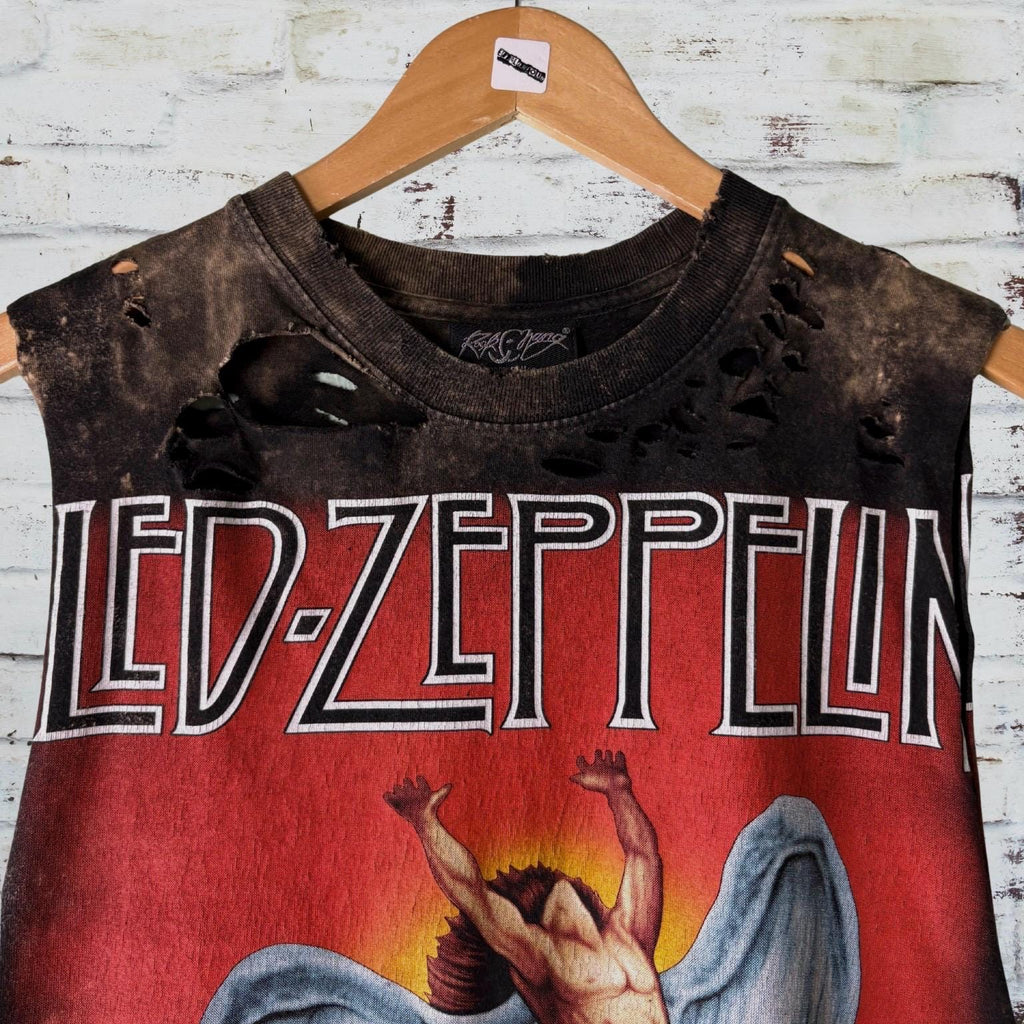 Led Zeppelin Swan Song Distressed Tee