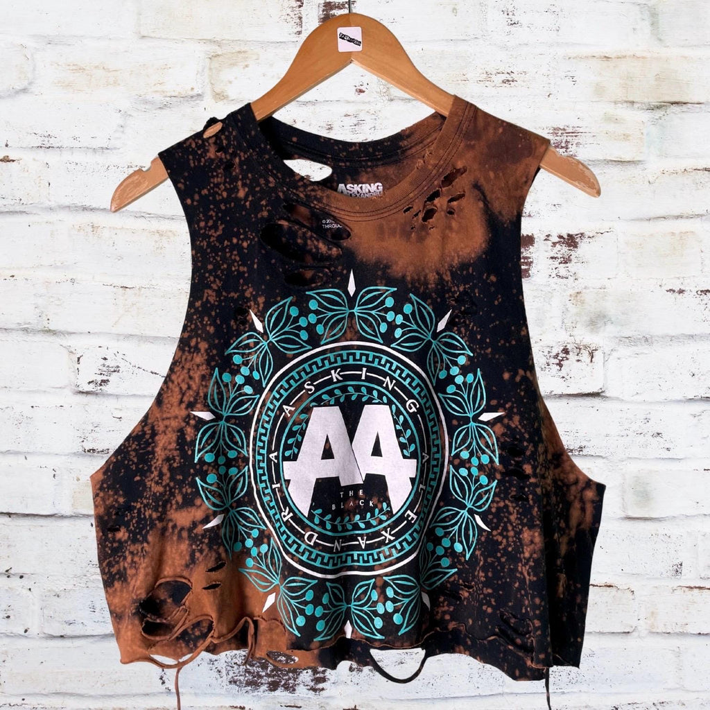 Asking Alexandria Cropped Band Shirt