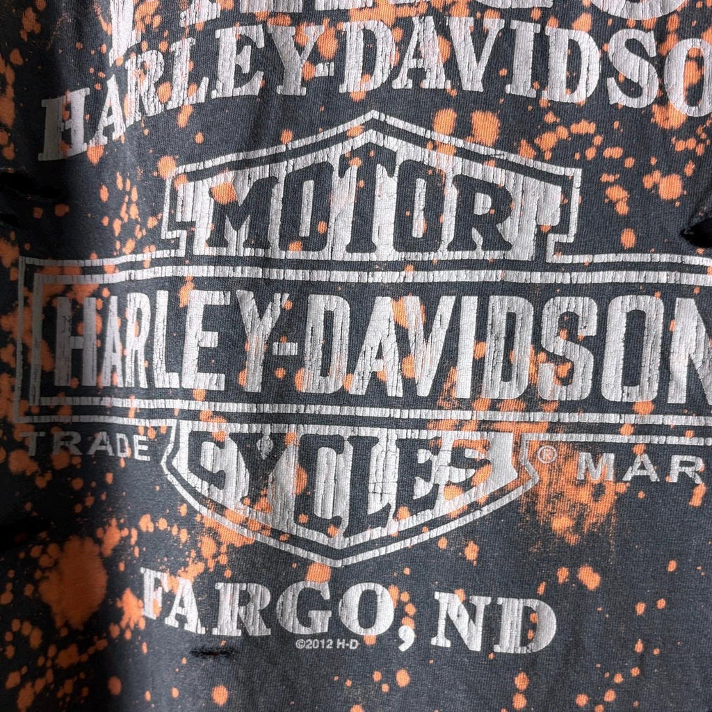 Harley Davidson Fargo Shredded Tee